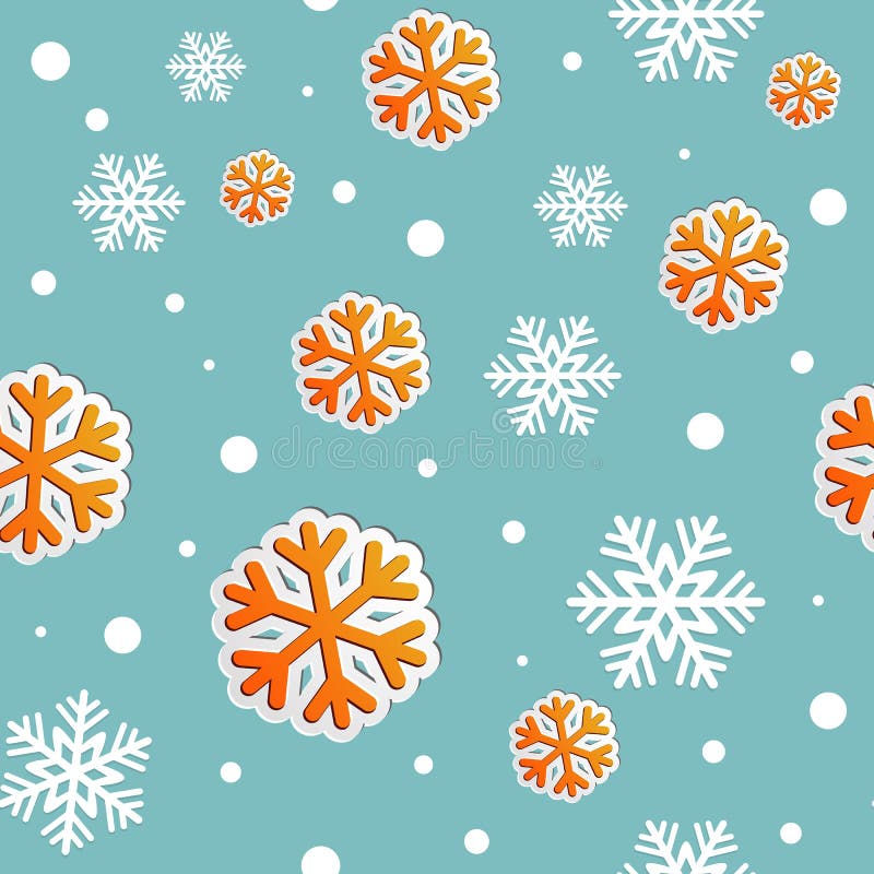 Abstract Christmas seamless background with