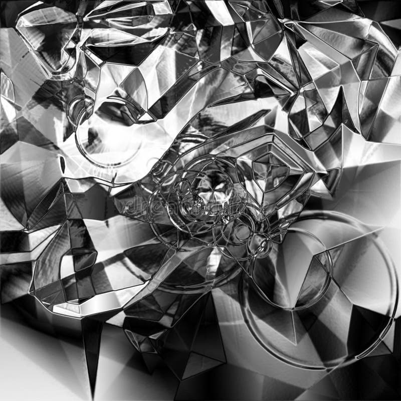 Abstract Chrome Background royalty free stock image Abstract Chrome Background royalty free stock image