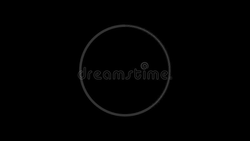 PNG Alpha.Loading Circle HUD Simple Looping Animation.Technological Abstract 2D Shape Animation.Texture Template. Stock Footage - Video of spaceship, hologram: 230755168