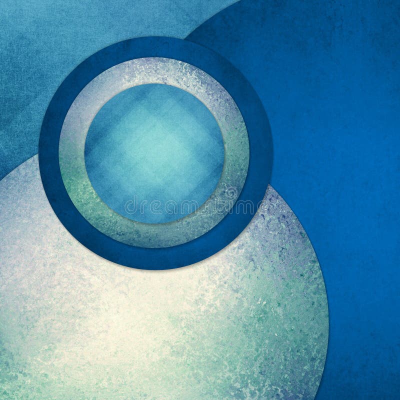 Abstract circles in blue and green layers with patterns and textures vector illustration Abstract circles in blue and green layers with patterns and textures vector illustration