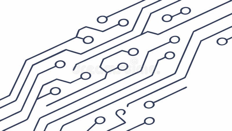 Abstract circuit board lines. Tech connectivity. Digital network grid vector design Generative AI. An abstract illustration featuring intricate circuit board lines, symbolizing connectivity, digital technology, and complex networks. Ideal for tech companies, cybersecurity, data analysis, or futuristic design themes. This precise and modern graphic represents the backbone of digital infrastructure, perfect for conveying innovation, efficiency, and the interconnected world, vector design