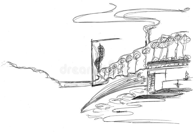 Abstract city royalty free illustration Abstract city royalty free illustration