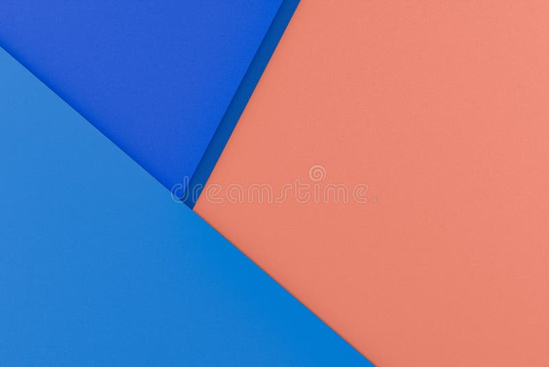 Abstract Classic Blue paper texture background. Minimal geometric top view simple copy space for backdrop design stock images