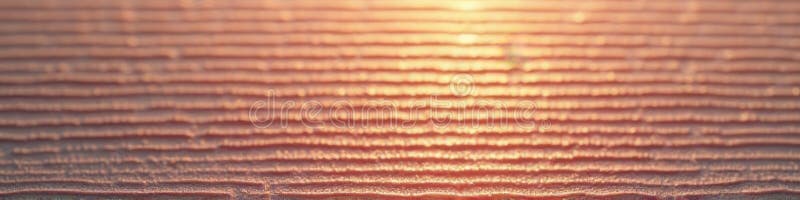 Abstract close-up of dew-drop patterns on wooden surface at dawn stock illustration