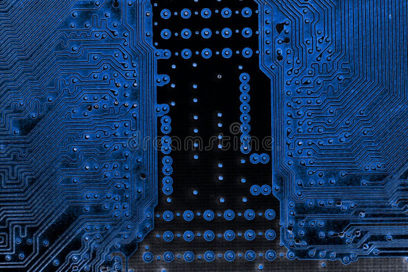 Abstract close up of Electronic Circuits in Technology on Mainboard computer background royalty free stock photography Abstract close up of Electronic Circuits in Technology on Mainboard computer background royalty free stock photography