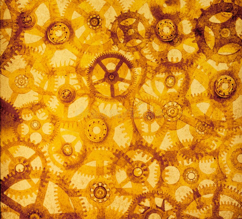 Abstract Cogs Background