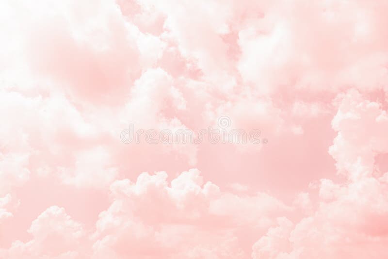 Abstract color of clouds and sky on pink in sunshine for texture background