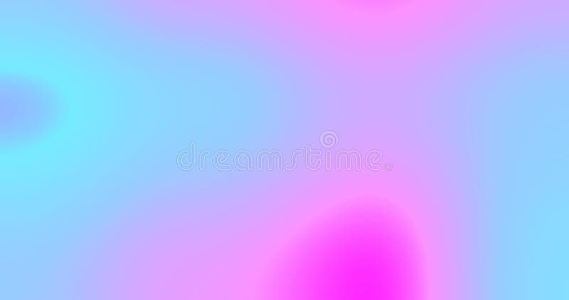 Abstract color gradient background, iridescent chromatic light pink and blue neon light pattern effect. Modern trend fluid color