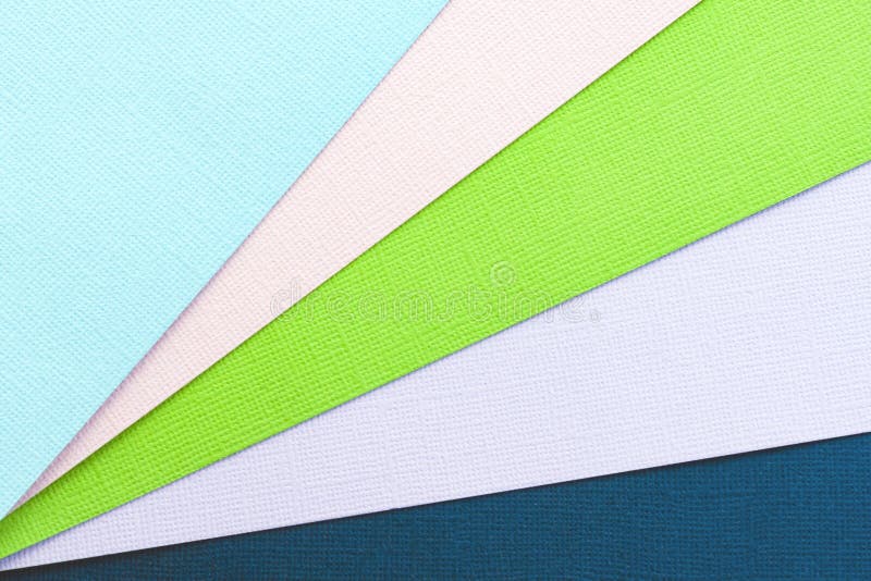 Abstract color papers geometry flat royalty free stock photography