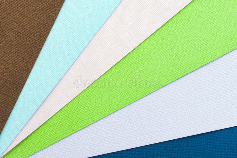 Abstract color papers geometry flat stock photos