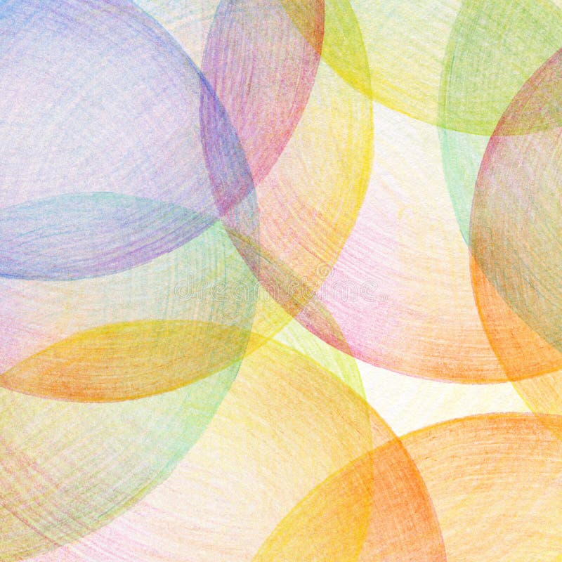 Abstract color pencil scribbles background.