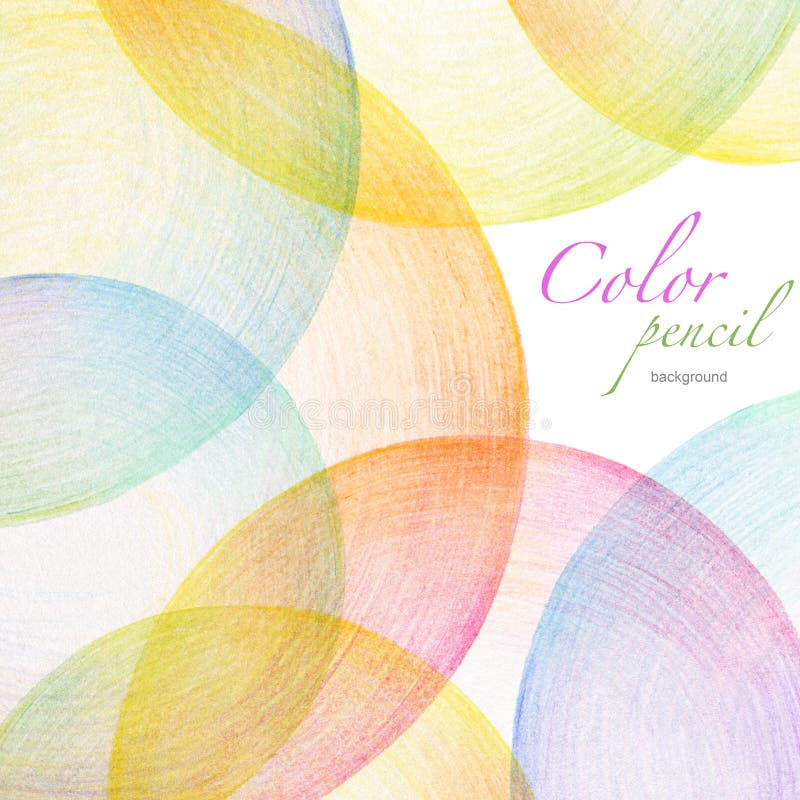 Abstract color pencil scribbles background. vector illustration