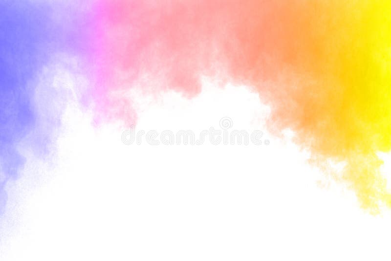 Abstract Color Smoke on White Background. Stock Image - Image of bright,  blue: 134918853