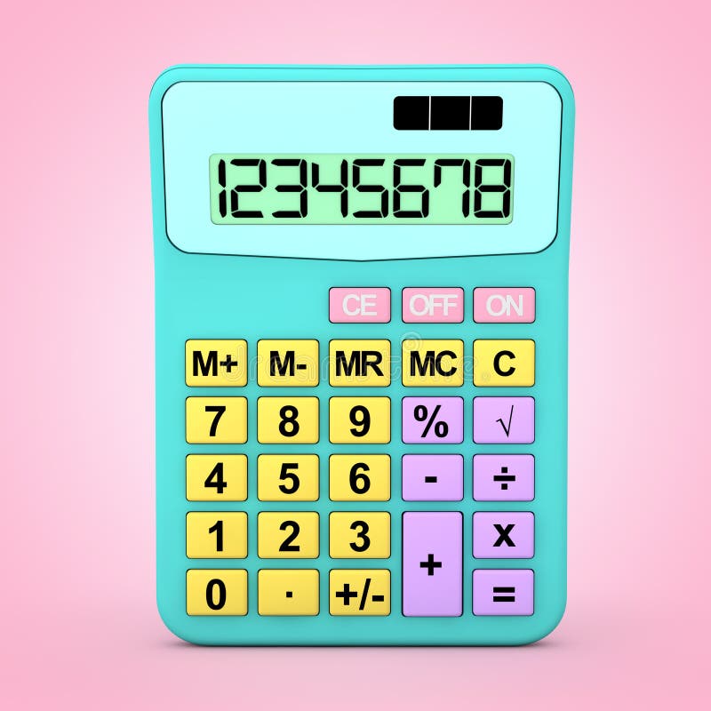 Calculator Toy Stock Illustrations 1 044 Calculator Toy Stock