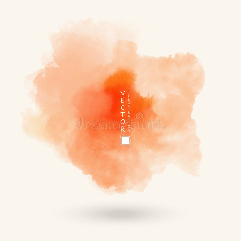 Abstract color watercolor element for web design. Vector vector illustration