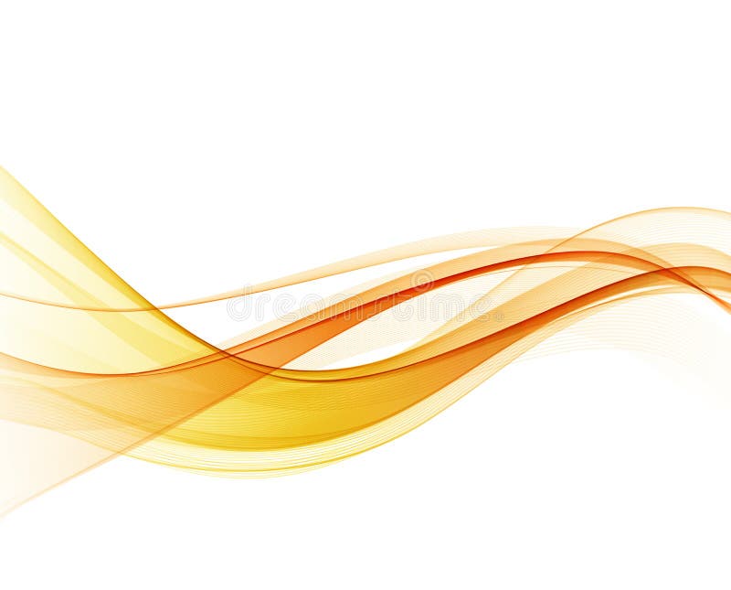Abstract color wave design element vector illustration