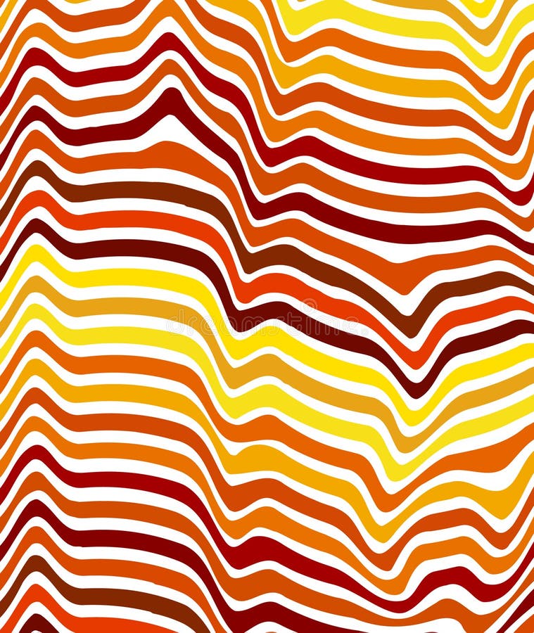 Abstract Color wavy background. line pattern for fabric. royalty free illustration