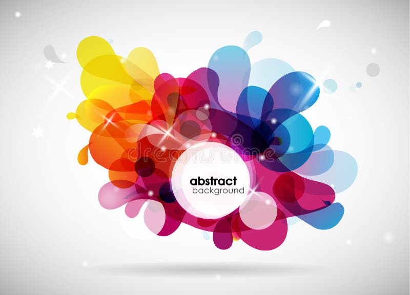 Abstract colored background vector illustration