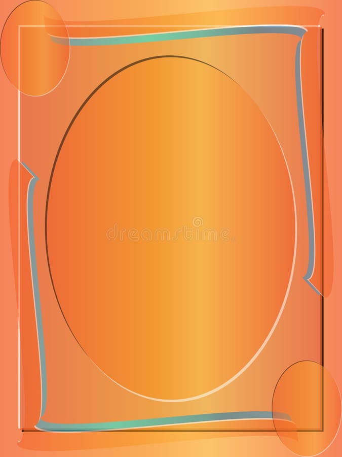 Abstract colored frame border background