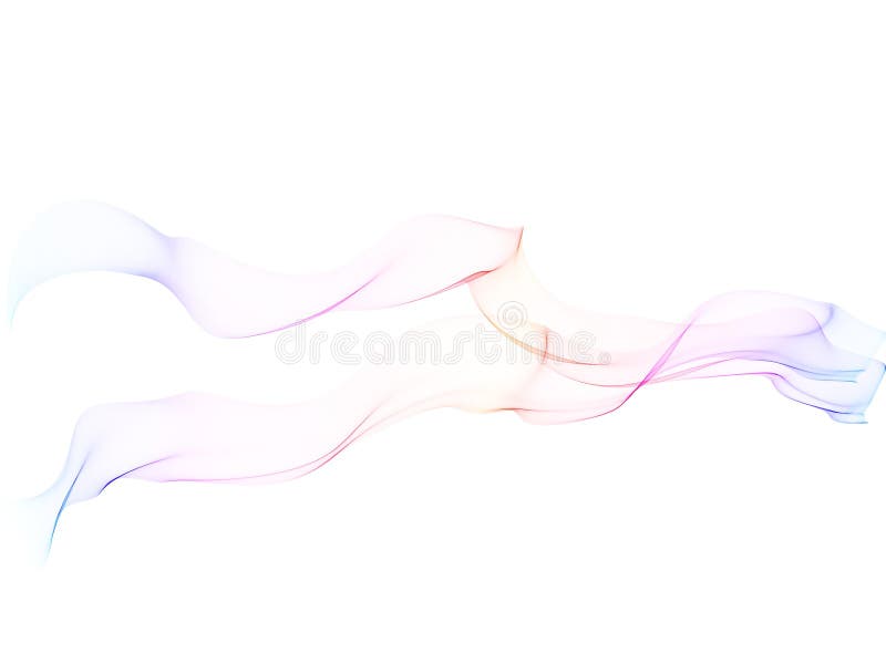 Abstract colored waves lines amplitude background. vector illustration
