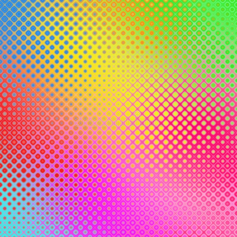 Colorful Abstract Background Stained Glass Stock Illustration