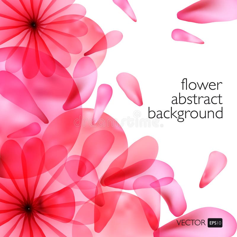 Vector Background With Flowers Stock Vector - Illustration of backdrop ...