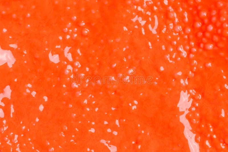 Abstract Colorful background - textured orange plasticine stock photo