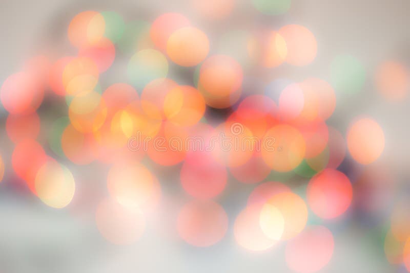Abstract colorful defocused circular facula. Bokeh blurred color light can use background. new year bokeh defocus