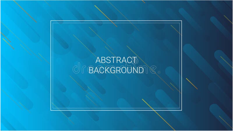 Abstract colorful geometric dynamic shapes background with white frame space for text. Vector illustration in blue colors