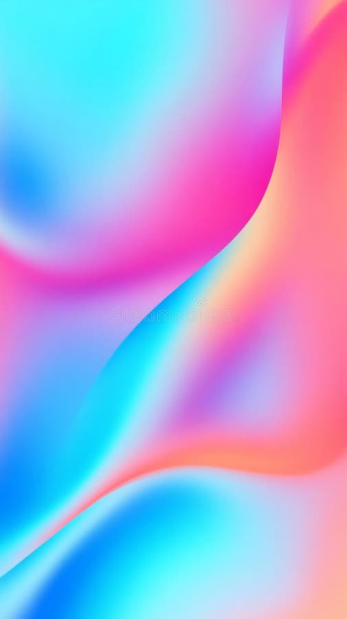 Abstract colorful gradient background creating smooth transitions and vibrant hues stock photo