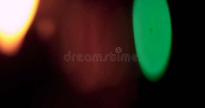 Abstract colorful light pulses and glows leaks stock video