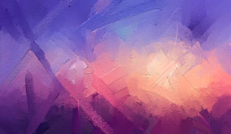 Modern art oil paintings with yellow, red color. Abstract contemporary art for background royalty free illustration Modern art oil paintings with yellow, red color. Abstract contemporary art for background royalty free illustration