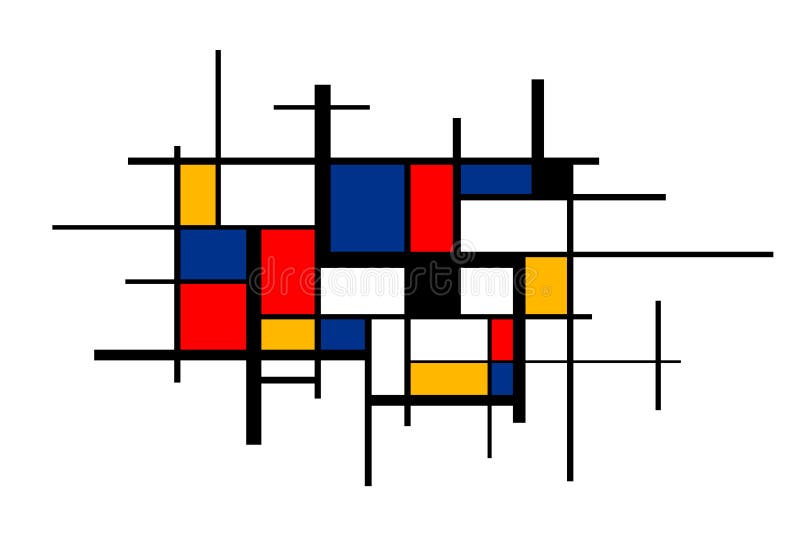 Piet Mondrian Stock Illustrations – 5,101 Piet Mondrian Stock ...