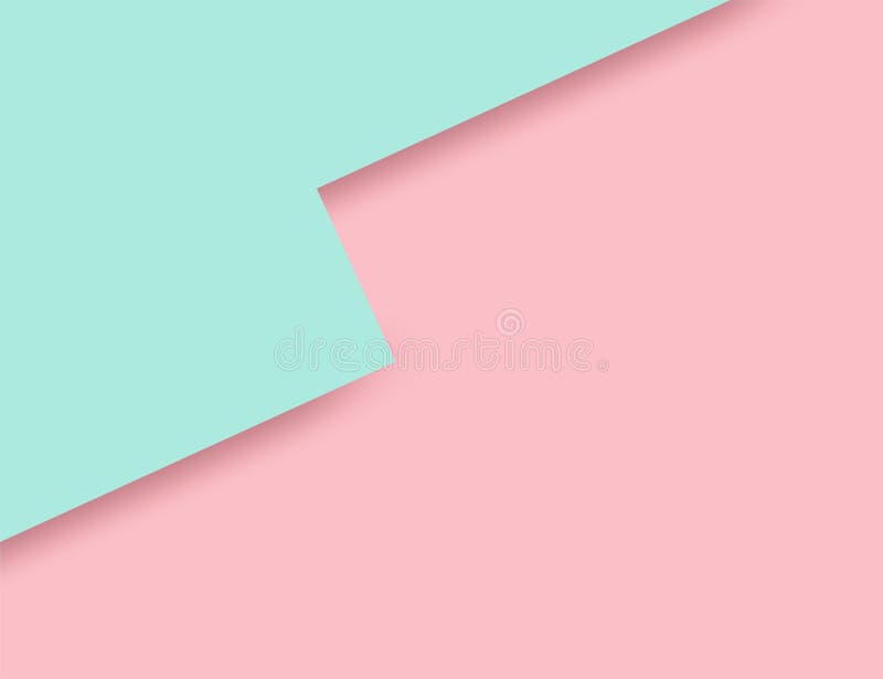 Pastel Mint Green, Pink and Black Paint Dot Drops White Background Canvas  Print by 5mm Paper