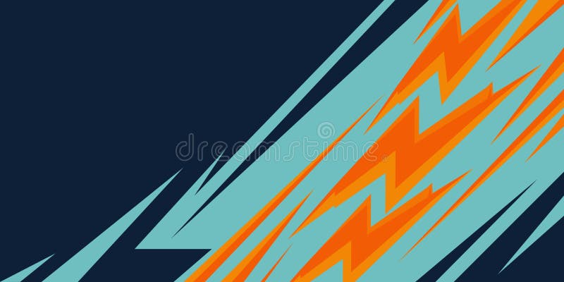 Abstract colorful power lightning background design illustrazione vettoriale