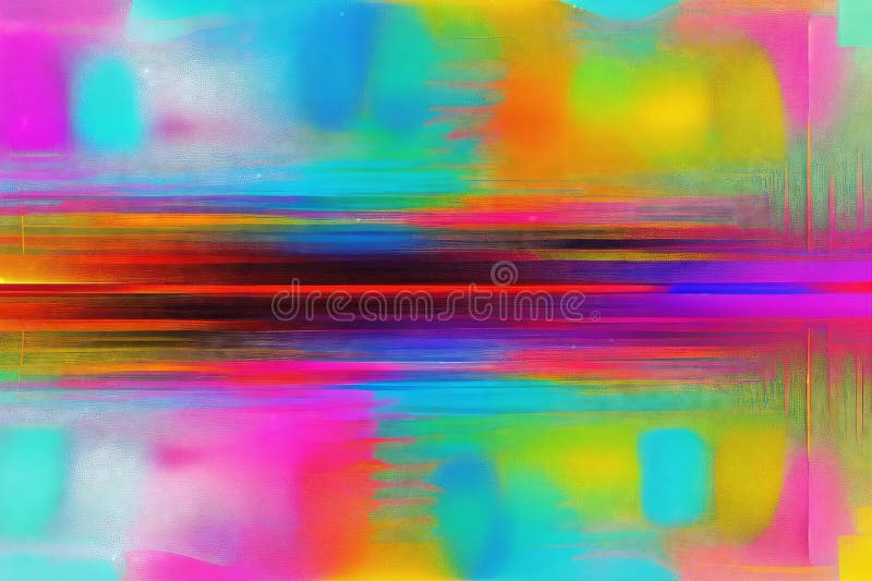 Abstract colorful psychedelic background vector illustration