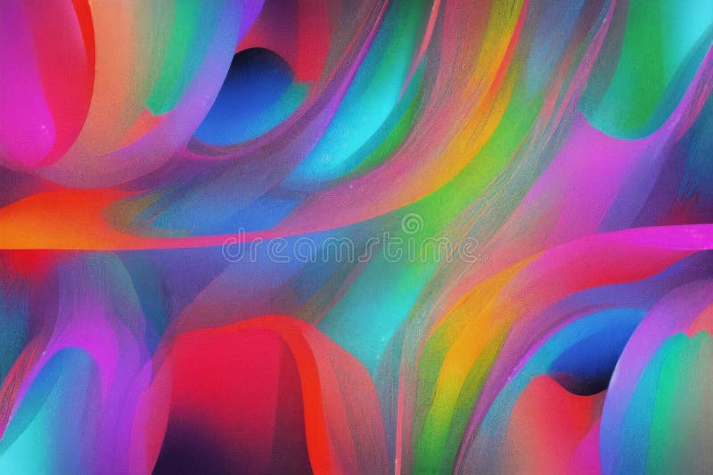 Abstract colorful psychedelic background vector illustration
