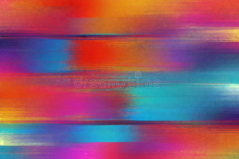 Abstract colorful psychedelic background stock illustration