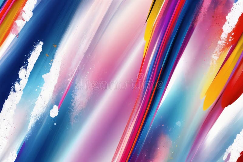 Abstract colorful psychedelic background stock illustration