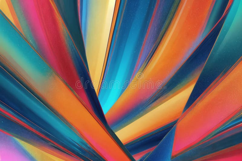 Abstract colorful psychedelic background stock illustration