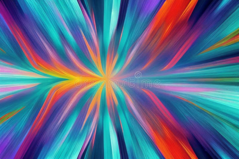 Abstract colorful psychedelic background vector illustration