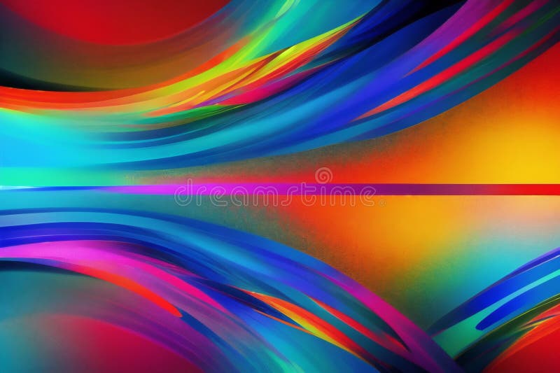 Abstract colorful psychedelic background vector illustration
