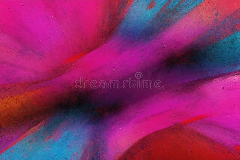 Abstract colorful psychedelic background stock illustration