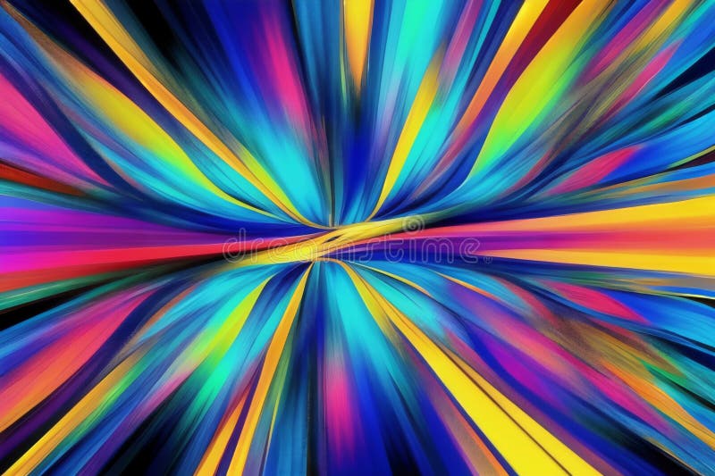 Abstract colorful psychedelic background royalty free illustration