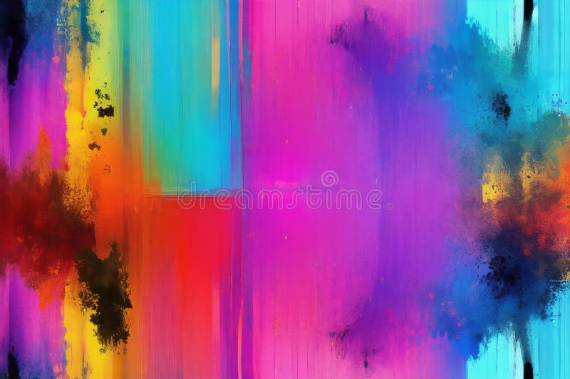 Abstract colorful psychedelic background vector illustration