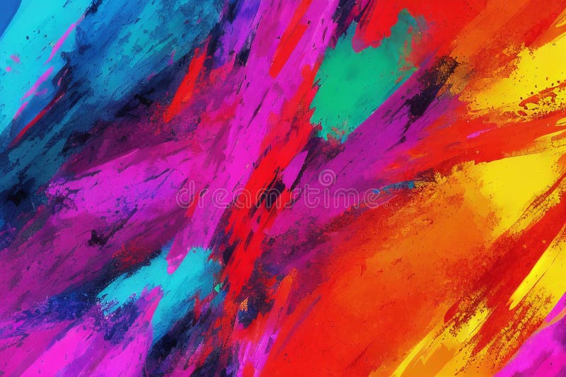 Abstract colorful psychedelic background vector illustration