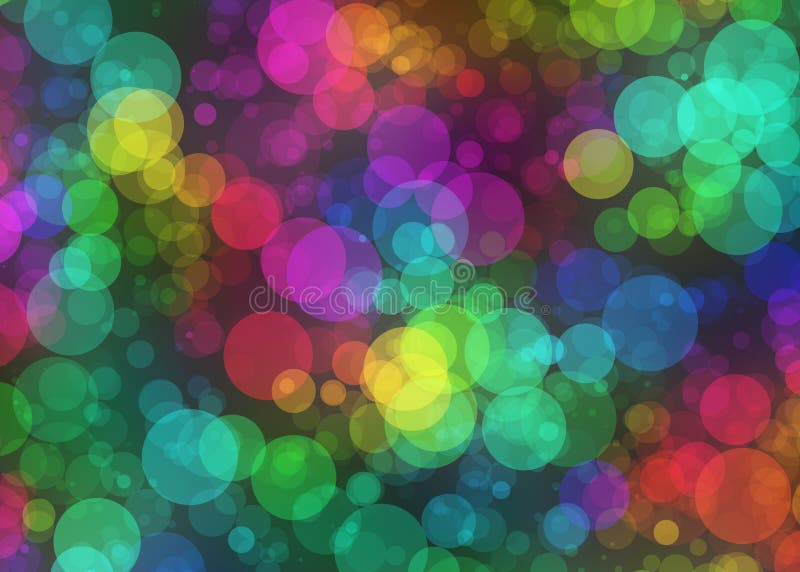 Abstract colorful rounds holiday bokeh background stock images Abstract colorful rounds holiday bokeh background stock images