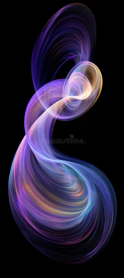 Abstract colorful smoke forming swirling and ethereal shapes with a mesmerizing and elegant motion, resembling a royalty free stock images