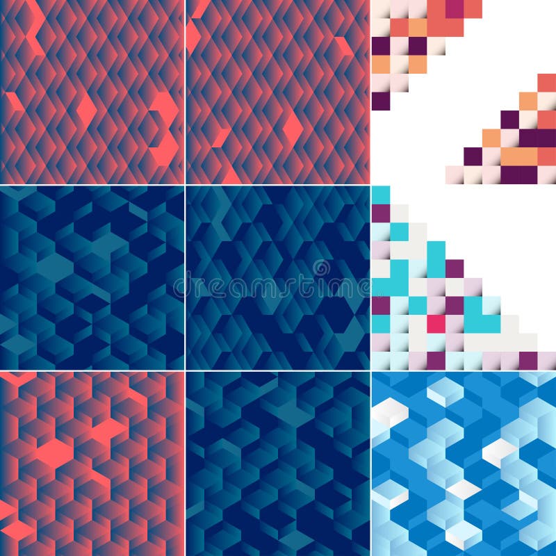 Abstract colorful square background royalty free illustration