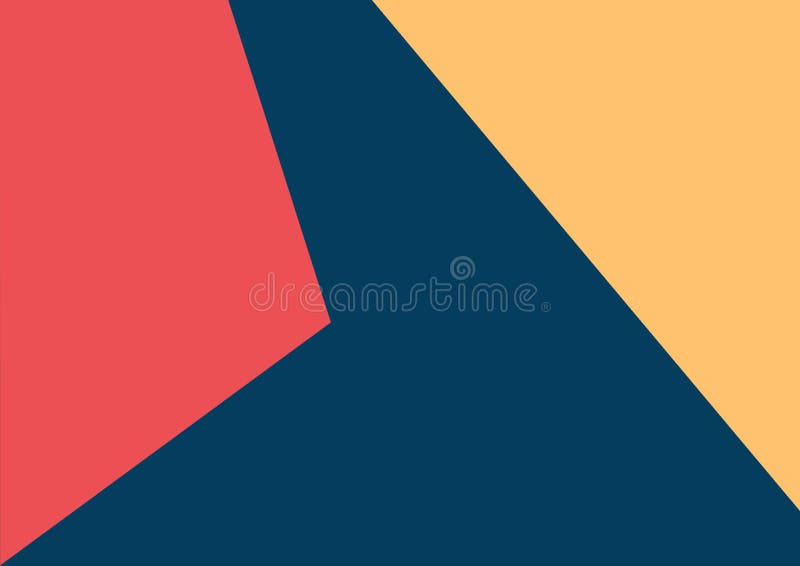Abstract colorful triangle background stock photo.